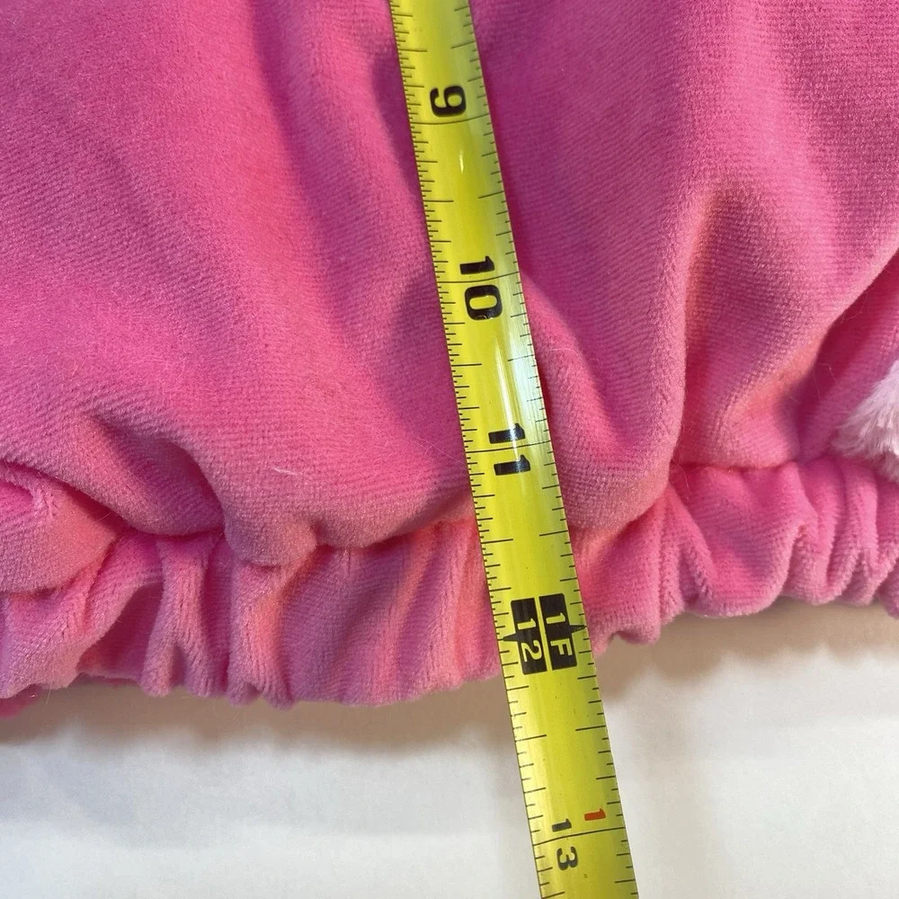 Target Flamingo Costume Infant 0-6M Pink Plush Faux Fur 3 Piece Set - Picture 10 of 13
